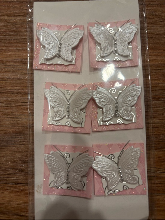 Other - Free with purchase - Butterfly Glitter Craft Embellishments